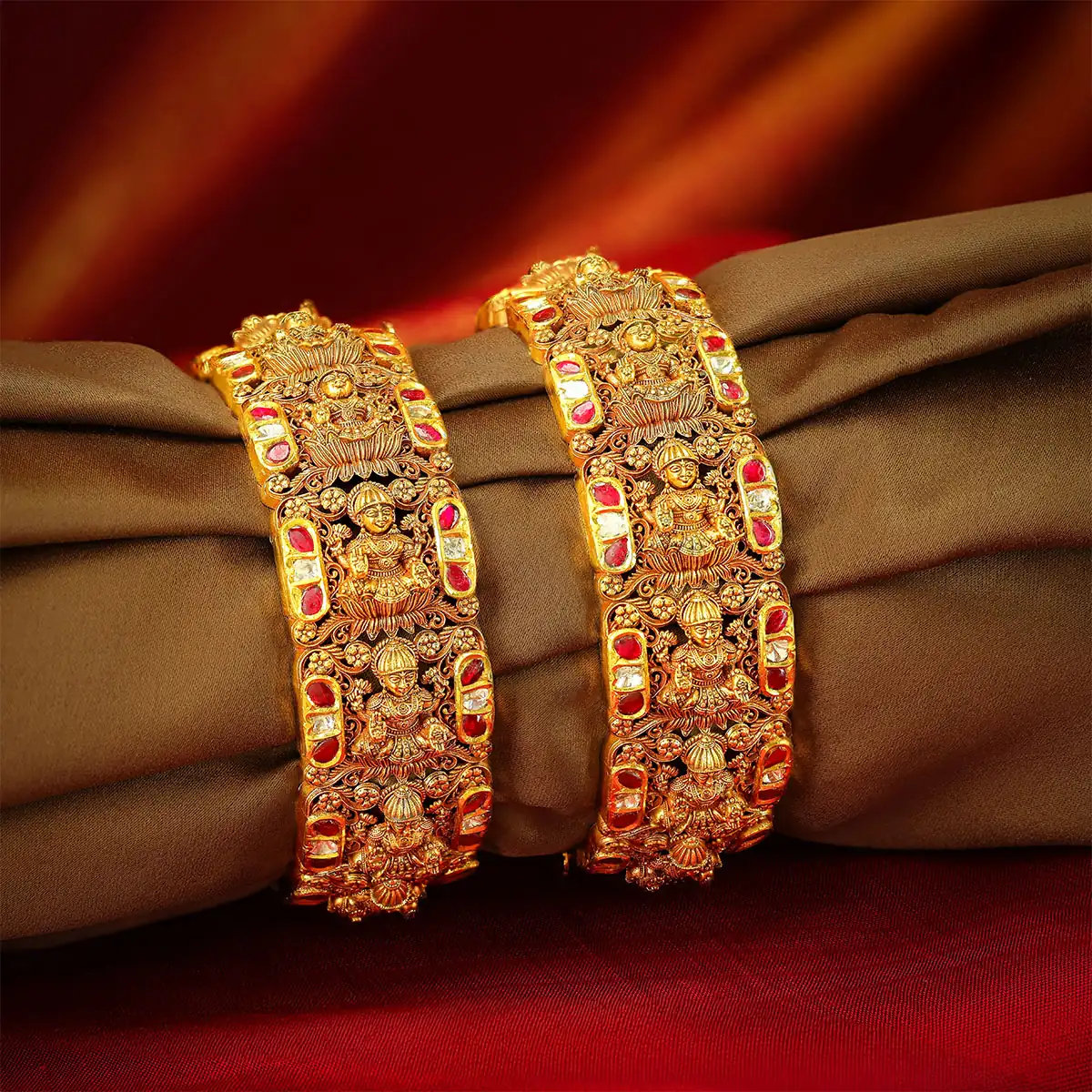Amrita Kundan Divine bangles